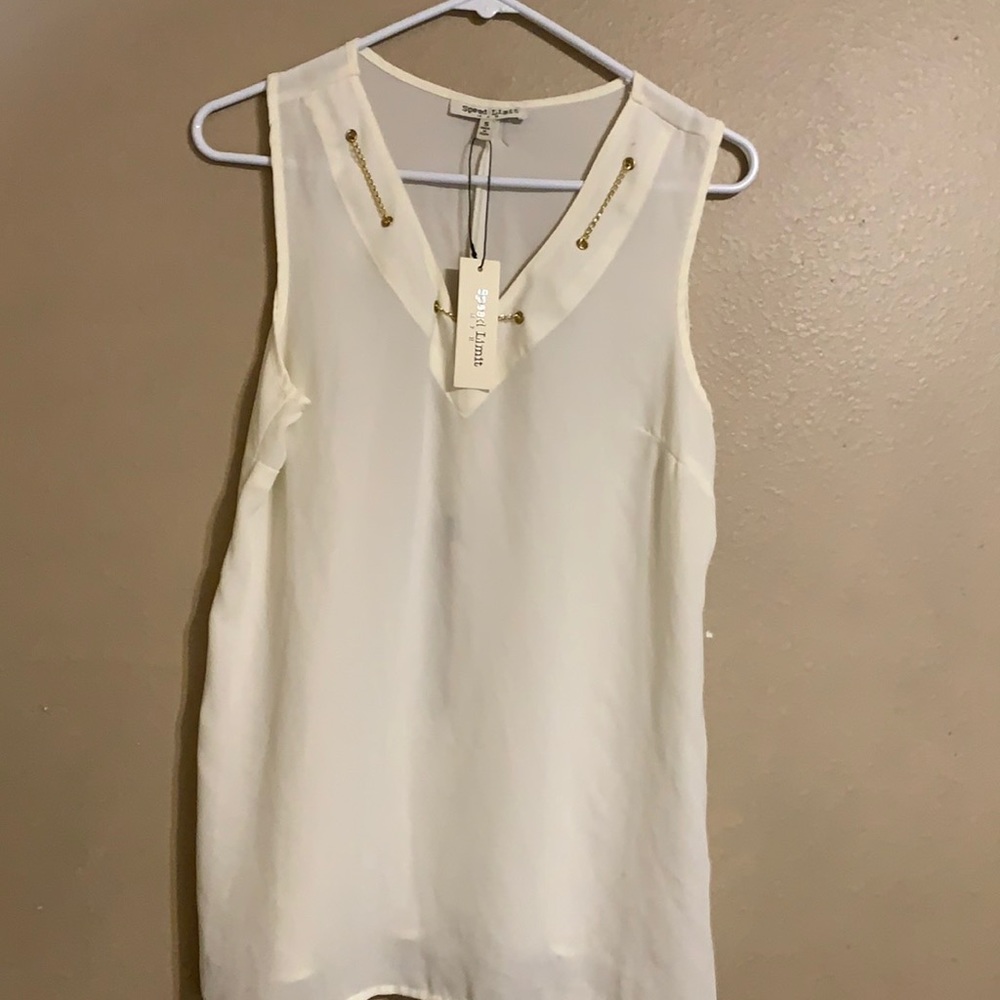 Speed limit dress tank